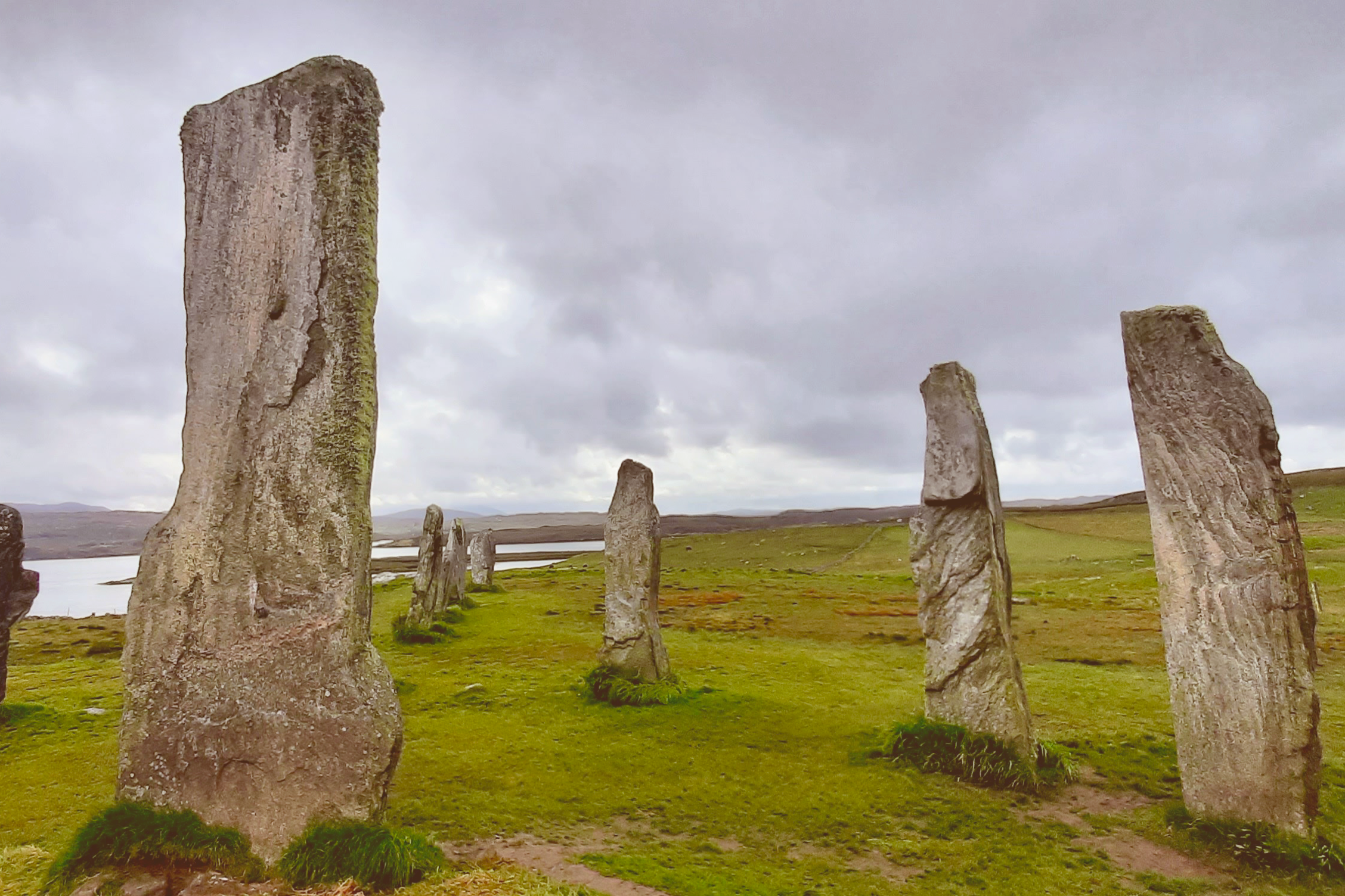 Calanais stone circles, Scotland
